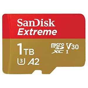 SanDisk Extreme 1TB microSDXC Memory Card