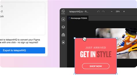 Export HTML Figma 的图像结果