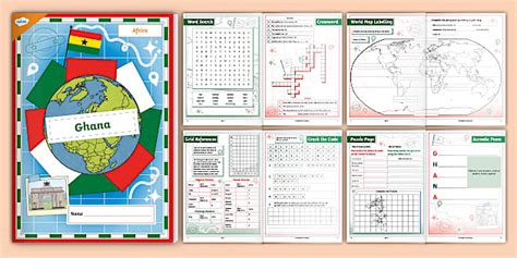 KS2 Ghana Activity Booklet - KS2 Twinkl Geography