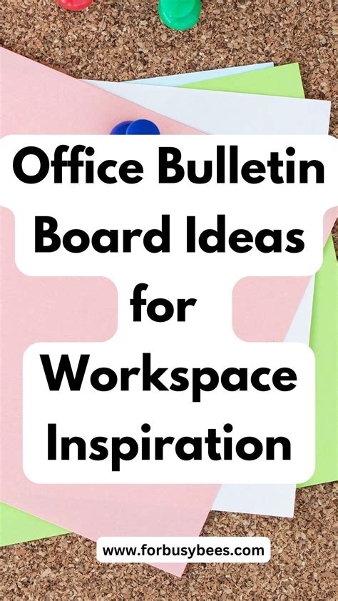 Office bulletin board ideas – Artofit