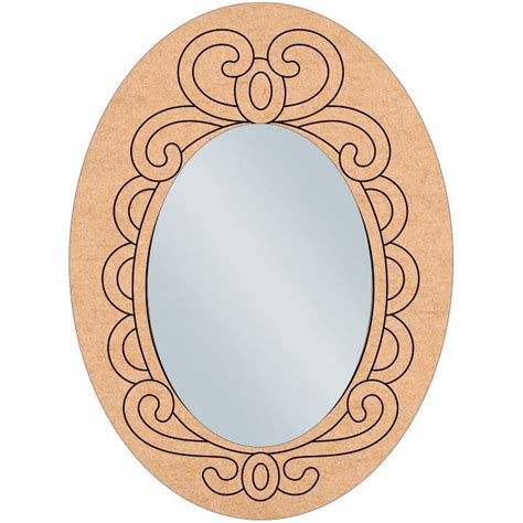 Pre Marked Glass Mirror MDF Base – Onesense