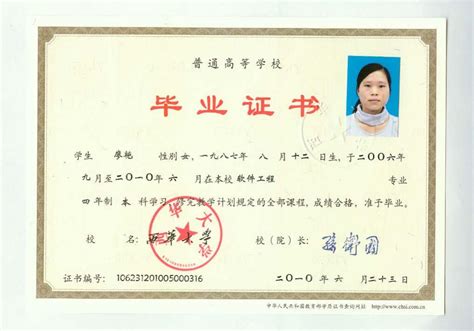 武汉科技大学城市学院毕业证档案样本