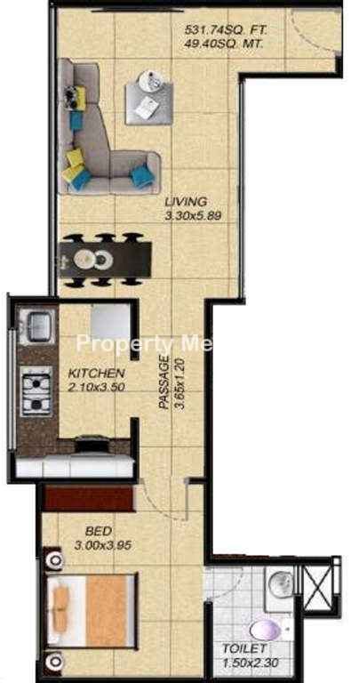 Metro Group Nakshatra Chembur by Metro Group | 1 BHK 2 BHK 3 BHK Residences