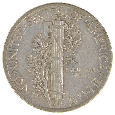 Collectible 1943 Mercury Liberty 90% Silver United States Dime ...