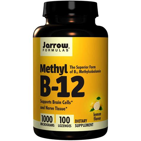 Methyl B-12 Jarrow Formulas Dietary Supplement Australia | Methyl B-12 Form of B12 ...