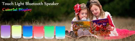 Liberosis® Smart Touch Mood Night Light with Bluetooth Music Speaker ...