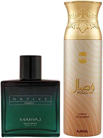 Maryaj Native Forest EDP Aromatic Powdery Perfume 100ml for Unisex and ...