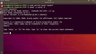 Rezultat imagine pentru Error 1045 Linux Terminial