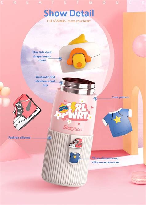 Starface By StarAndDaisy Kids Water Bottle, NON-Toxic Leak Proof ...