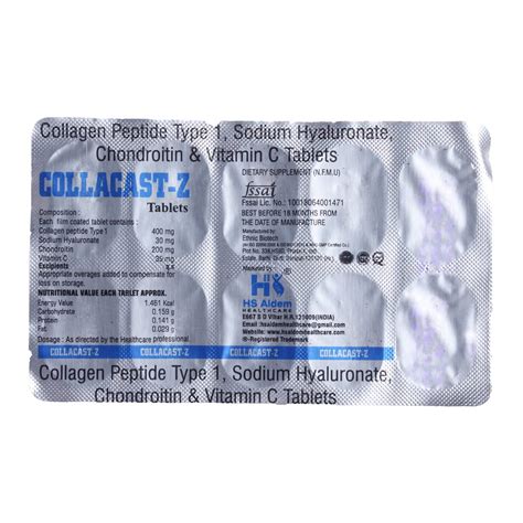 Collacast-Z - Strip of 10 Tablets : Amazon.in: Health & Personal Care