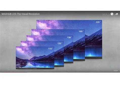 Led Wall Screen - Maxhub LED Video Wall LM110MP12 With Full HD ...