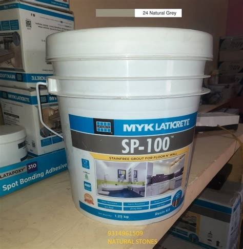 MYK LATICRETE SP-100 Stain free Epoxy Grout For Floor & Wall (24 ...