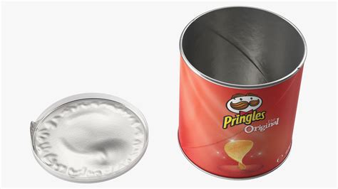 Pringles Original Flavor Potato Chips Small Can 3D | 3D Molier ...