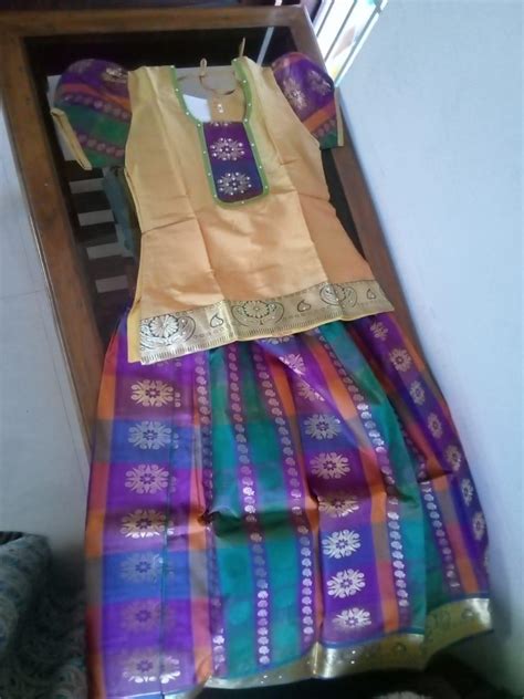 Buy AMIRTHA FASHION Girls' Cotton Silk Readymade Lehenga Choli (HWGB01 ...