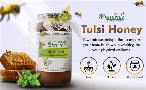 Farm Naturelle-Vana Tulsi Forest Flower Honey| 850g+150gm Extra and a ...
