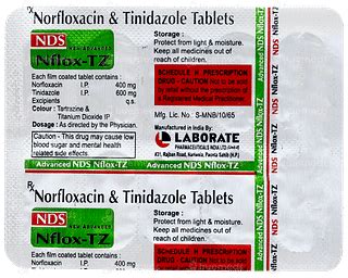 Nds Nflox Tz Tablet: Uses, Side Effects, Price & Substitutes