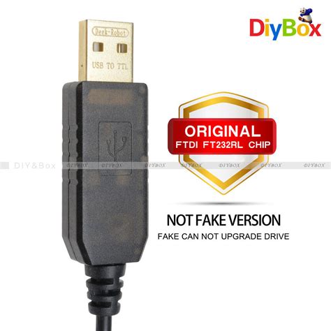 6Pin 1M Cable Original FTDI FT232RL USB to TTL RS232 | Ubuy India