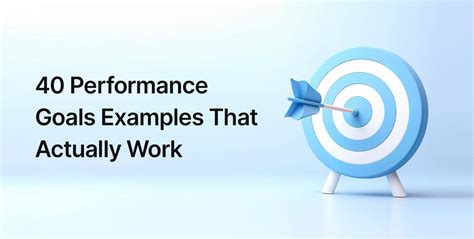 Image result for Performance Goals Examples