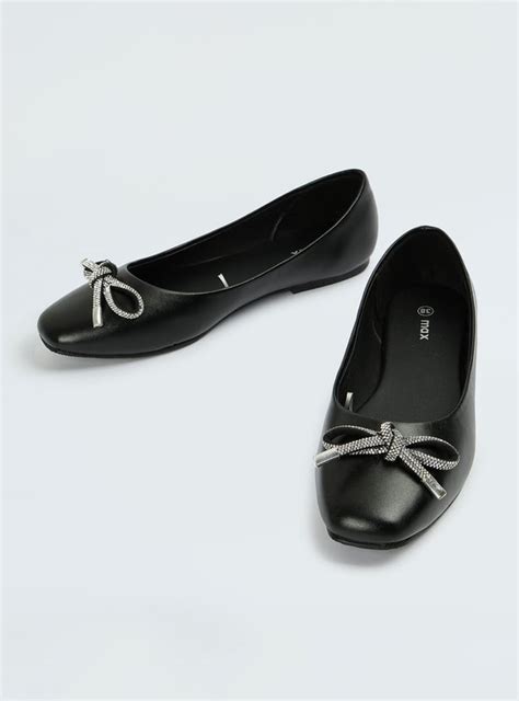 Buy Women Bow-Detailed Ballerinas Online at just Rs. 799.0 ...