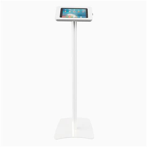 Adjustable Tablet Floor Stand for iPad | Tablet Kiosk Floor Stand for iPad