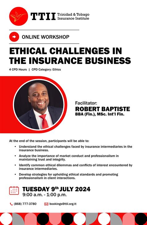 Ethical Challenges in the Insurance Business – TTII