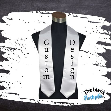 Image result for DIY Graduation Stole Pattern