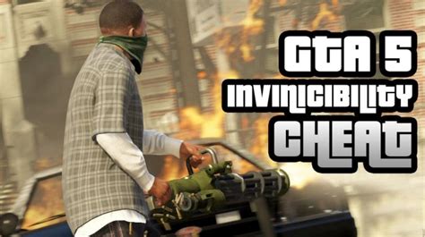 GTA 5 Invincibility Cheat (PC, PS4, Xbox) | How To Be Invincible Forever