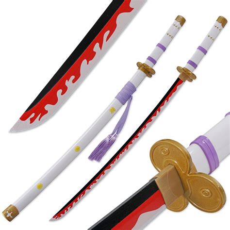 Buy Zisu Bamboo Blade Roronoa Zoro Katana, Anime Original Texture ...