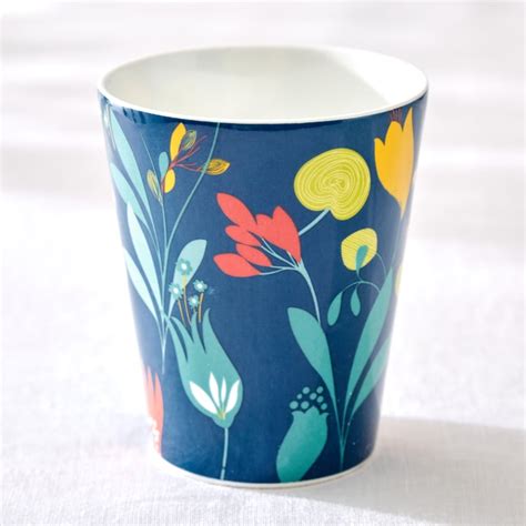 Buy Corsica Mandarin Set of 3 Bone China Print Mugs - 340ml from ...