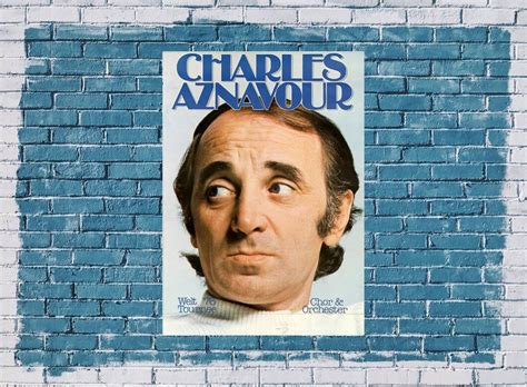 Charles Aznavour - Welt Tournee, 1976 - Konzertplakat, £ 373.18