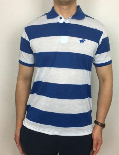 Unbranded Buy Men's Classic Stripe Polo T-Shirt Online India | Ubuy