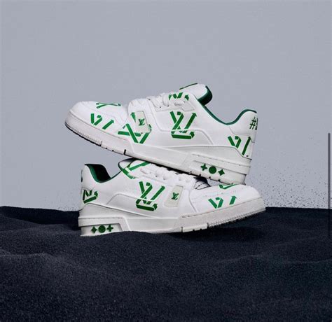 Louis Vuitton LV Trainer LV Green Print