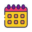 Calendar - Free time and date icons