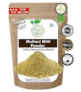 Yogan Harvest Multani Mitti Powder For Face Pack - 200 Gm, Hair Pack ...