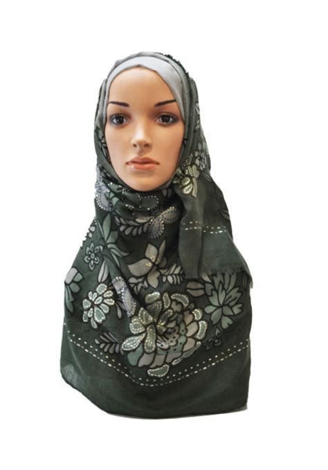 Dual Shade Hijab With Silver Lining | Hijab | Islamic Shop