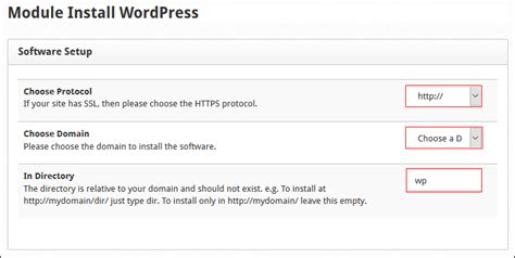 How to install WordPress on CWP - Diadem Technologies : Support ...