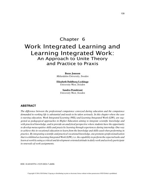 Image result for Work Integrated Learning
