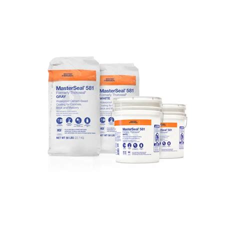 BIM objects - Free download! MasterSeal 581 - A waterproof cement-based ...