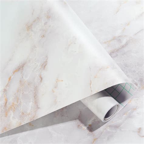 Haton Marble Contact Paper Countertop Peel and Stick Wallpaper ...