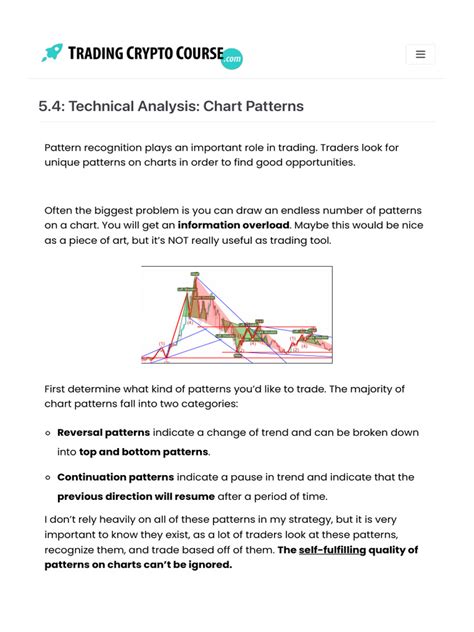 Technical Analysis Chart Patterns PDF 的图像结果
