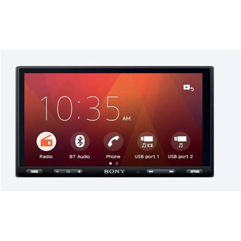 Sony Combo of XAV-AX5500 6.95 CarPlay/Android Auto Car Media Receiver ...