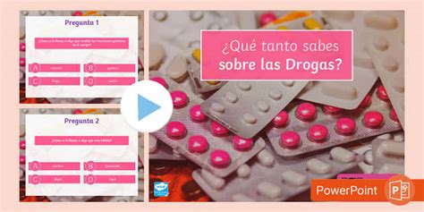 Drogas - Cuestionario en PowerPoint
