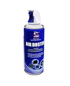 S-TEK AIR DUSTER FOR COMPUTER,LAPTOP, KEYBOARDS etc..400 ml ADVANCED ...