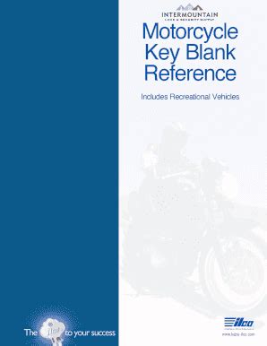 Ilco Key Reference Book Pdf - Fill Online, Printable, Fillable, Blank ...