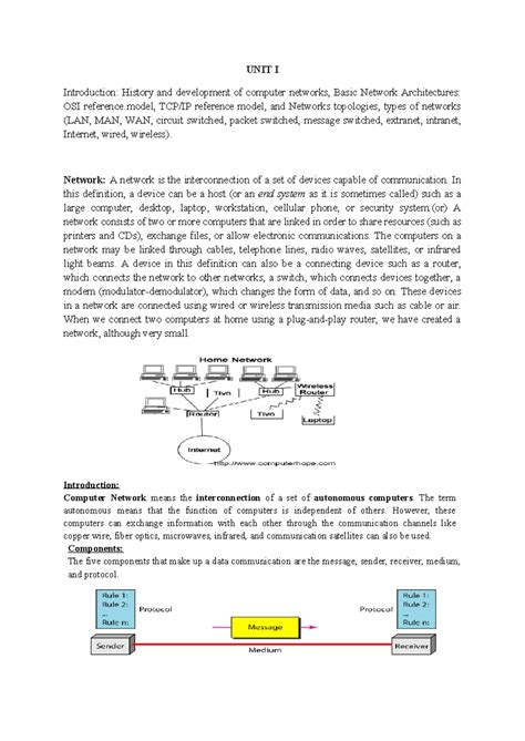 CN Unit-3 Lecture Notes: Medium Access Control & Protocols - Studocu