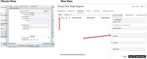 Classic View and Standard View Functions