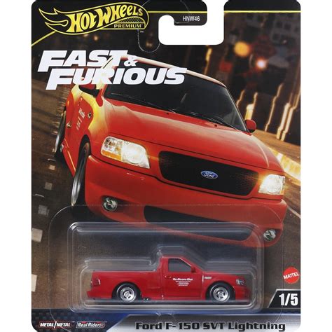 Mattel Hot Wheels Fast & Furious Ford F-150 SVT Lightning HNW46 / HYP75 ...