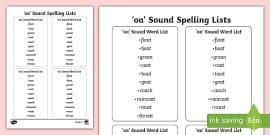 ‘ai’ Sound Words List - Phonics Spelling List - Twinkl