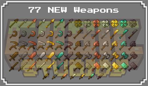 Weapons Mod for Minecraft 的图像结果