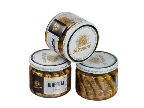 Шпроты «За Родину» , 270гр. - купить в СПб | РЫБОЛОВ